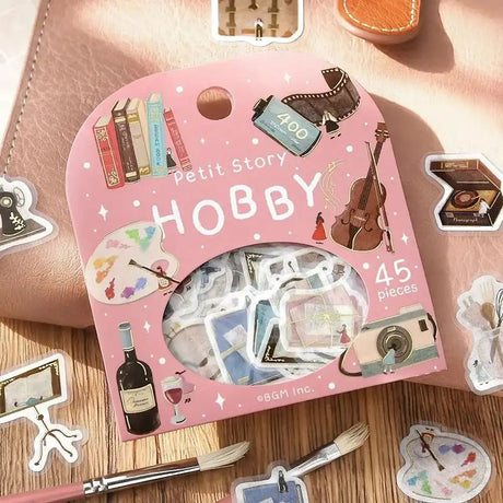 Flake stickers - Petit Story - Hobby - 4 - BGM - Tidformera