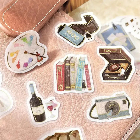 Flake stickers - Petit Story - Hobby - 5 - BGM - Tidformera
