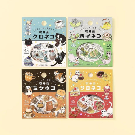 Flake stickers - Welcome Meow! - Kuroneko - 7 - BGM - Tidformera