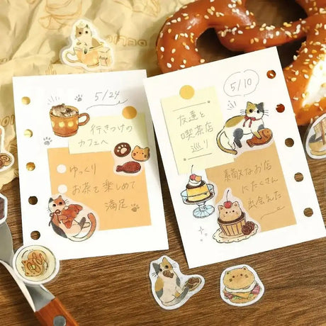 Flake stickers - Welcome Meow! - Mikecat - 5 - BGM - Tidformera