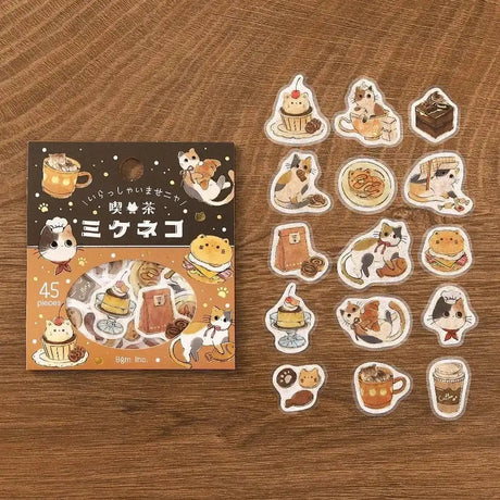 Flake stickers - Welcome Meow! - Mikecat - 3 - BGM - Tidformera