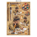 Focus points - Junk Journal - All Around - 32 - Stamperia - Tidformera