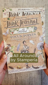 Focus points - Junk Journal - All Around - 4 - Stamperia - Tidformera