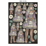 Focus points - Junk Journal - Gardens of time - 28 - Stamperia - Tidformera