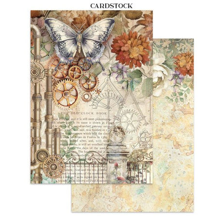 Focus points - Junk Journal - Gardens of time - 6 - Stamperia - Tidformera