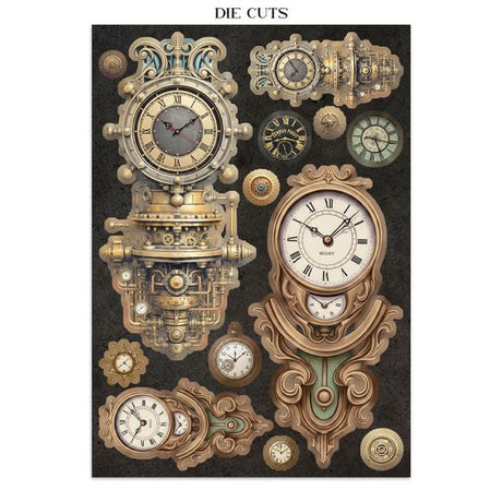 Focus points - Junk Journal - Gardens of time - 32 - Stamperia - Tidformera