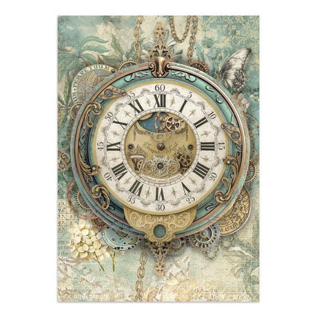 Focus points - Junk Journal - Gardens of time - 10 - Stamperia - Tidformera
