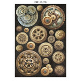 Focus points - Junk Journal - Gardens of time - 30 - Stamperia - Tidformera
