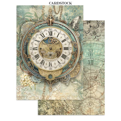 Focus points - Junk Journal - Gardens of time - 9 - Stamperia - Tidformera