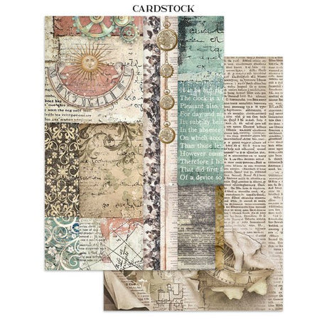 Focus points - Junk Journal - Gardens of time - 3 - Stamperia - Tidformera