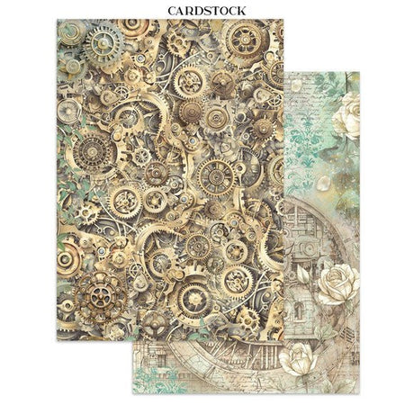 Focus points - Junk Journal - Gardens of time - 21 - Stamperia - Tidformera
