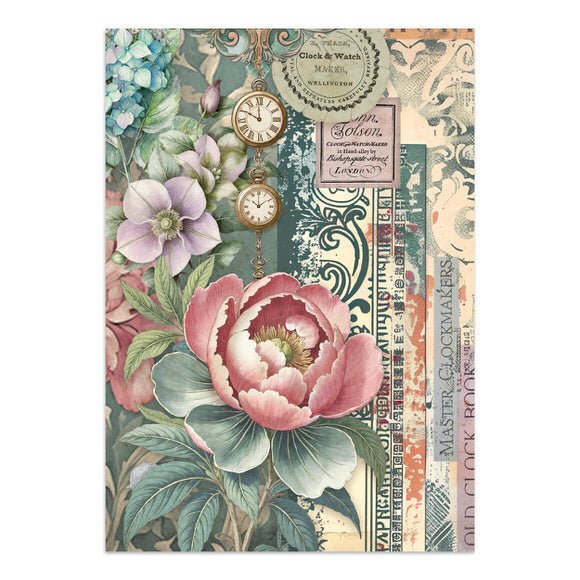 Focus points - Junk Journal - Gardens of time - 19 - Stamperia - Tidformera
