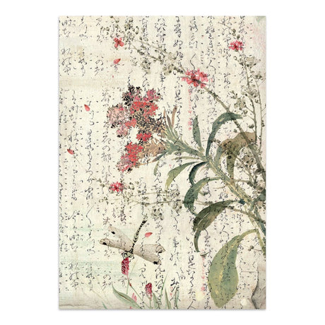 Focus points - Junk Journal - Oriental garden - 18 - Stamperia - Tidformera