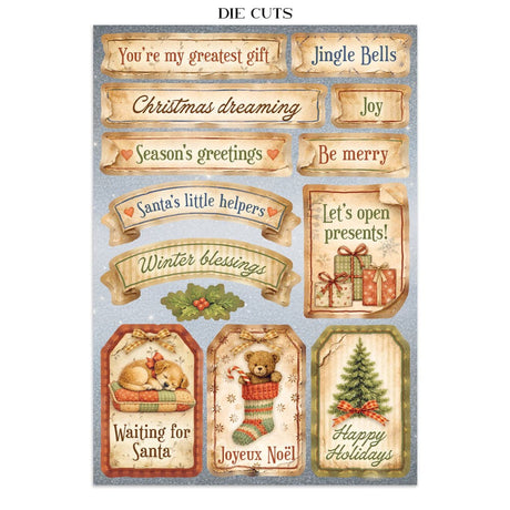 Focus points - Junk Journal - Silent Night - 30 - Stamperia - Tidformera