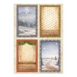 Focus points - Junk Journal - Silent Night - 5 - Stamperia - Tidformera