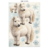 Focus points - Junk Journal - White Christmas - 13 - Stamperia - Tidformera