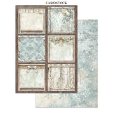 Focus points - Junk Journal - White Christmas - 9 - Stamperia - Tidformera