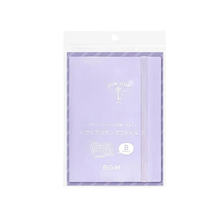 Förvaringsmapp BGM Clear stamps - Lilac - 1 - BGM - Tidformera