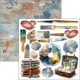 Fussy Cut Pad 24 - pack - An artist journey - 8 - Ciao Bella - Tidformera