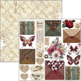 Fussy Cut Pad 24 - pack - Book Lovers - 4 - Ciao Bella - Tidformera