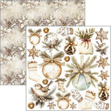 Fussy Cut Pad 24 - pack - Winter season - 8 - Ciao Bella - Tidformera