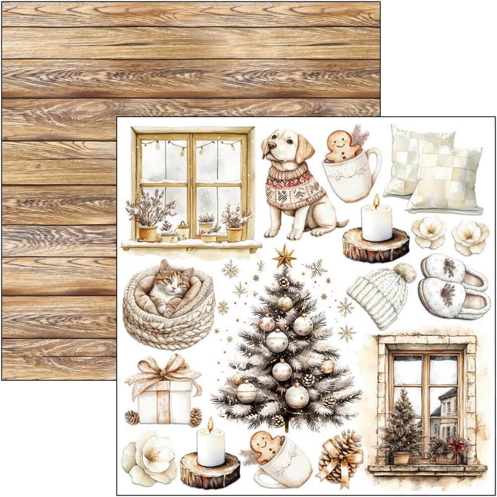 Fussy Cut Pad 24 - pack - Winter season - 2 - Ciao Bella - Tidformera