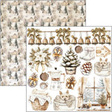 Fussy Cut Pad 24 - pack - Winter season - 4 - Ciao Bella - Tidformera