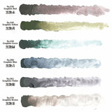 GANSAI TAMBI Akvarellfärg 6 - pack Graphite Colors - 2 - ZIG Kuretake - Tidformera