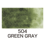 Gansai Tambi Refill - No.504 Green gray - 2 - ZIG Kuretake - Tidformera