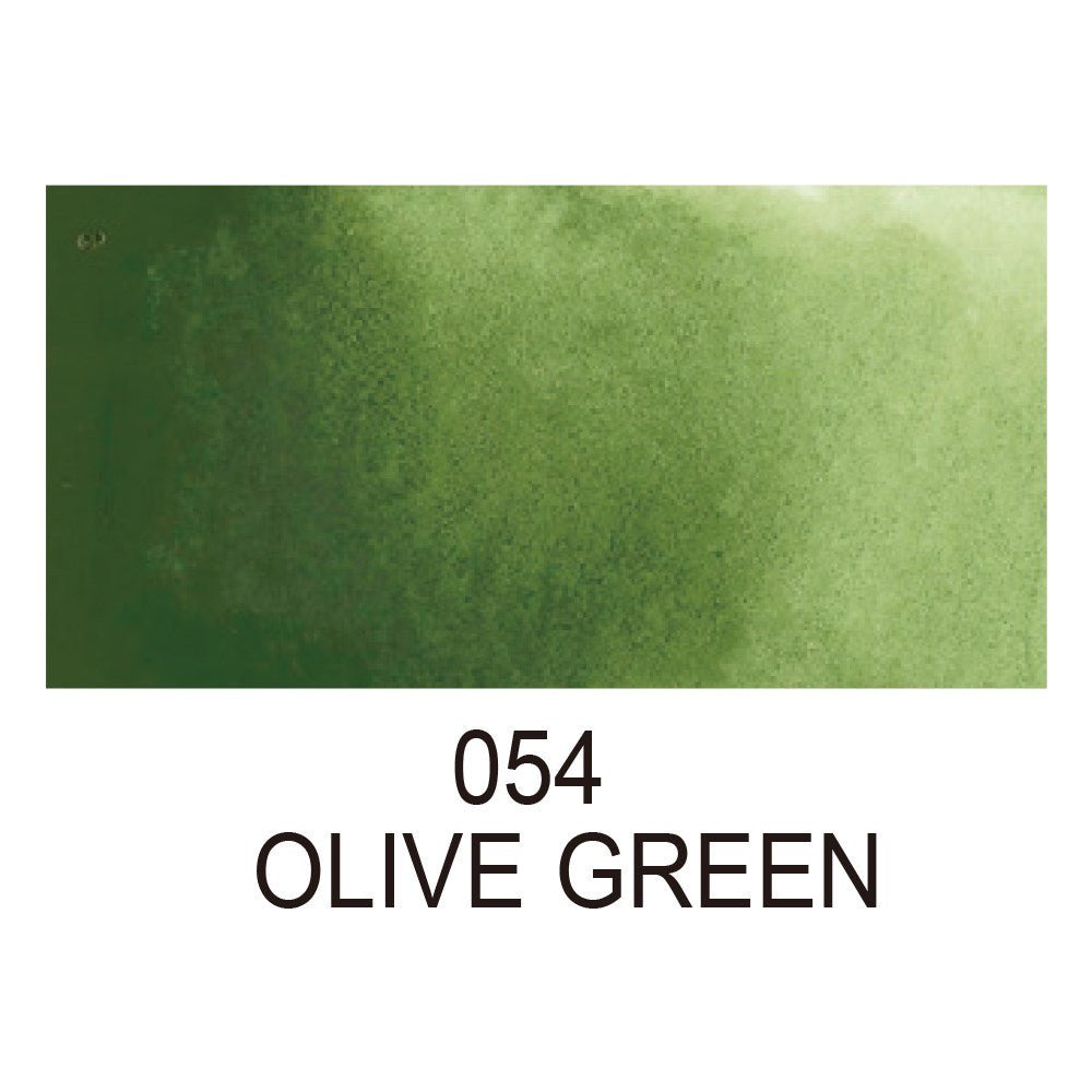 Gansai Tambi Refill - No.54 Olive green - 2 - ZIG Kuretake - Tidformera