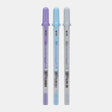 Gelly roll Gelpenna 3 - pack - Calm från Sakura. Tre pennor i färgerna lila, ljusblå och ljusgrå.  - Tidformera