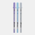 Gelly roll Gelpenna 3 - pack - Calm från Sakura. Tre pennor i färgerna lila, ljusblå och ljusgrå.  - Tidformera