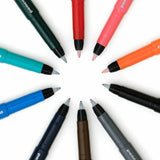 Glider Color Pen - Dark Green - 6 - Penco - Tidformera
