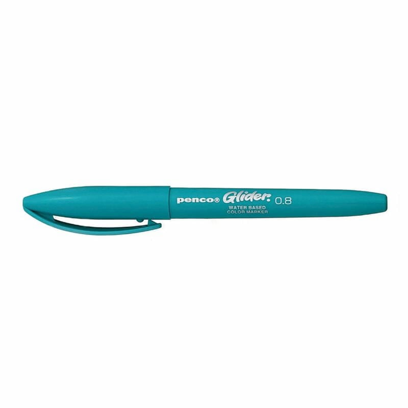 Glider Color Pen - Turquoise Blue - 1 - Penco - Tidformera