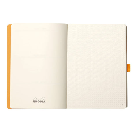 GoalBook Dotted notebook A5 - Sapphire blue - 4 - Rhodia - Tidformera