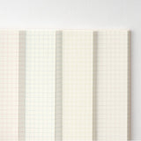 Hiroko Kubota: Hobonichi Graph Notebook (A6) - Another night of falling star sparklers - 2027 - 4 - Hobonichi Techo - Tidformera