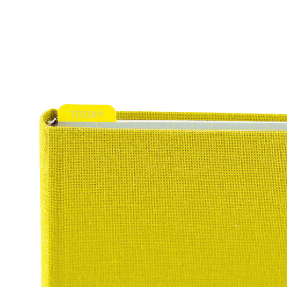 Hobonichi Pencil Board for Weeks (Ice Gray x Yellow) - 2027 - 4 - Hobonichi Techo - Tidformera