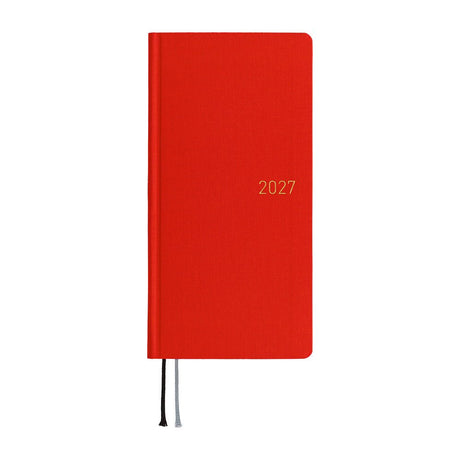 Hobonichi - Weeks Colors: Poppy Red - 2027 - 1 - Hobonichi Techo - Tidformera