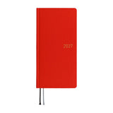 Hobonichi - Weeks MEGA Colors: Poppy Red - 2027 - 1 - Hobonichi Techo - Tidformera