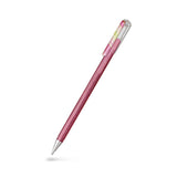 Hybrid Dual Metallic - Light pink + metallic Green + Gold - 1 - Pentel - Tidformera