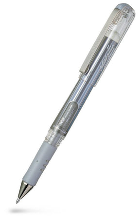 Hybrid Gel grip DX Rollerballpenna - Silver - 1 - Pentel - Tidformera