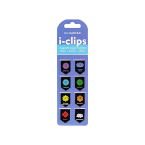 i - clips Magnetiska bokmärken - Chakras - 1 - Peter Pauper Press - Tidformera