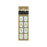i - clips Magnetiska bokmärken - Seashells - 1 - Peter Pauper Press - Tidformera