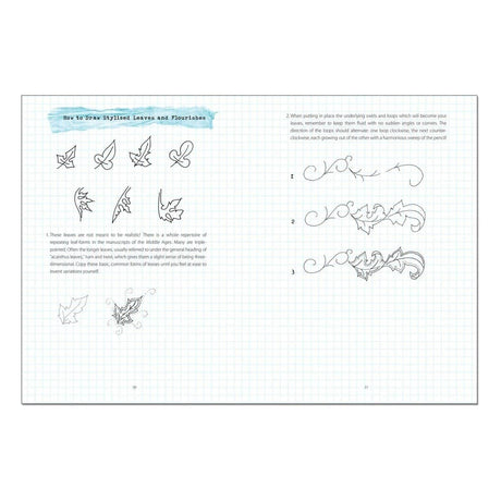 Illuminated Letters Sketchbook - 4 - Other - Tidformera