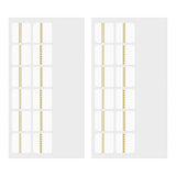 Index Chiratto Stickers - Chiratto Pattern Gold - 2 - Midori - Tidformera
