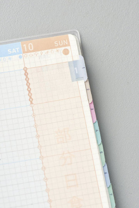 Index Tabs - Jibun Techo Goods - 2 - Kokuyo - Tidformera