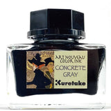 Ink café Art nouveau color ink - CONCRETE GRAY - 2 - ZIG Kuretake - Tidformera