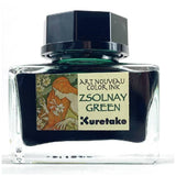 Ink café Art nouveau color ink - Zsolay Green