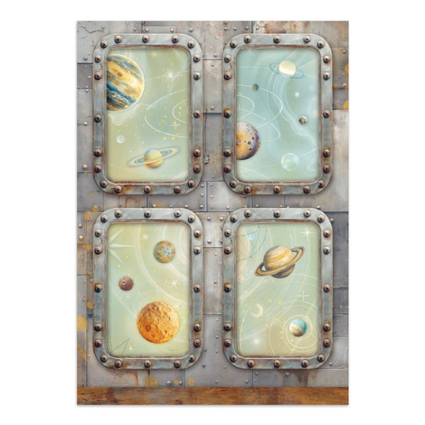 Junk Journal - A New Beginning - 14 - Stamperia - Tidformera