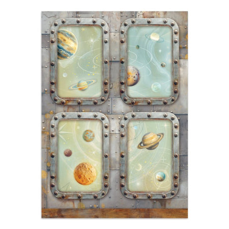 Junk Journal - A New Beginning - 14 - Stamperia - Tidformera